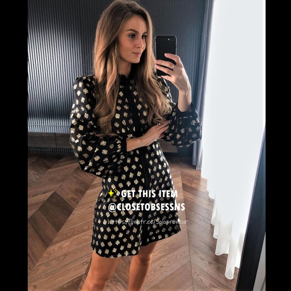 BLOGGER FAVE!!! ZARA A-Line Mini Dress*